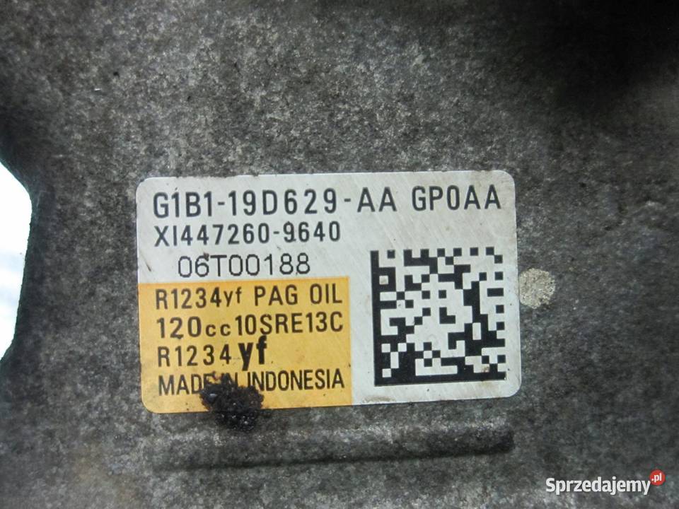 Ford Ka Plus 12 TIVCT B2KA 70 sprężarka