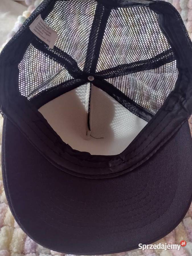 MercedesBenz Czarna czapeczka z daszkiem czapka Dla mężczyzn Kraków