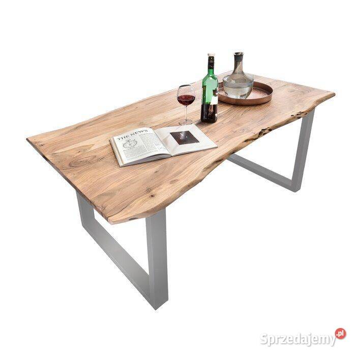 stół lite drewno akacja BRAYDEN 160x85x77 lubelskie