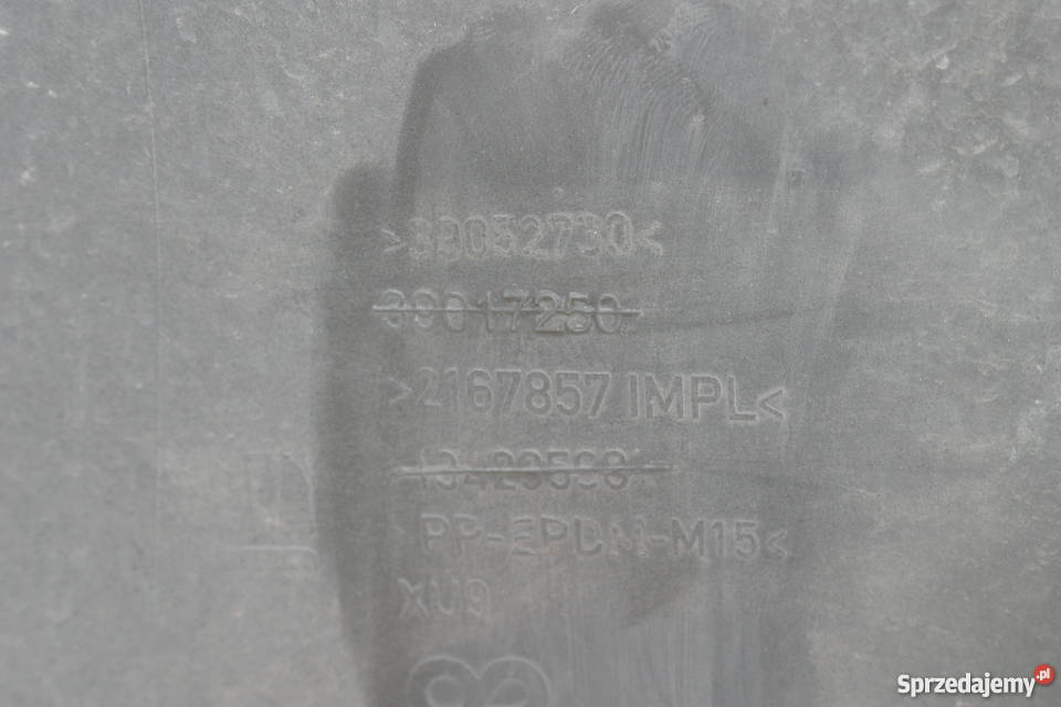 OPEL ASTRA ZDERZAK PRZÓD K V 2016 13423599 Pozostałe Bieleń