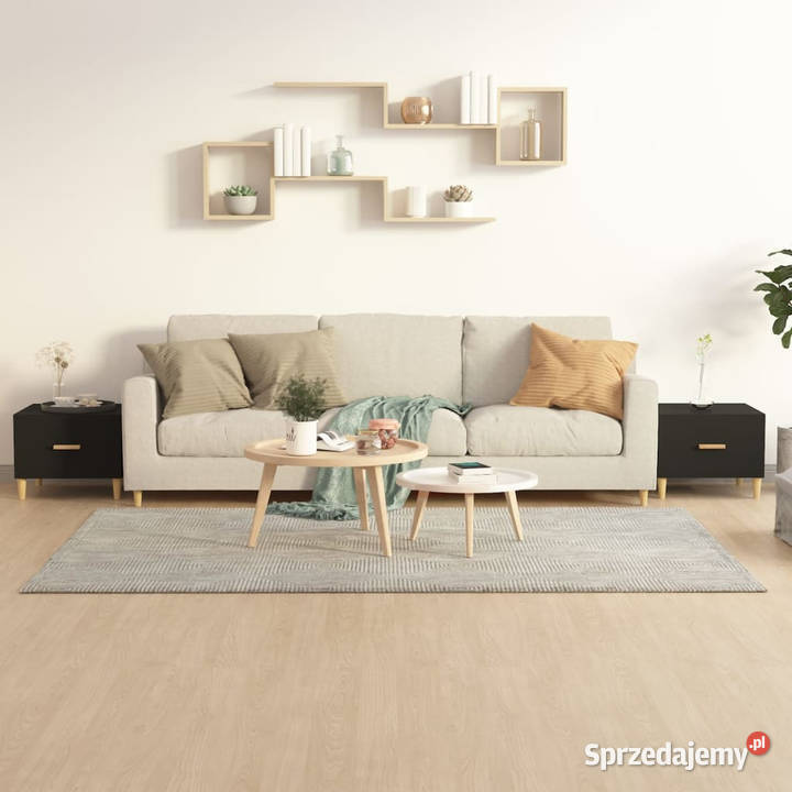 Stoliki kawowe 2 czarne 50x50x40 WM812711 mazowieckie Warszawa sprzedam