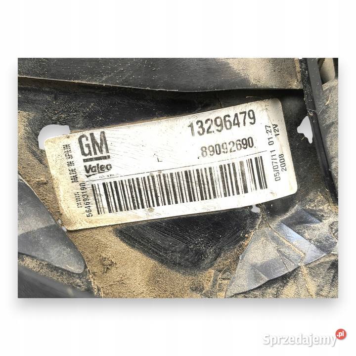 LAMPA LEWA Opel Corsa D HTB 5D 0614r TYLNIA lubelskie sprzedam