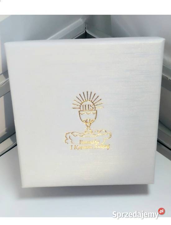 Ostatnie sztuki pięknekomunijne pudełko i srebro Warszawa