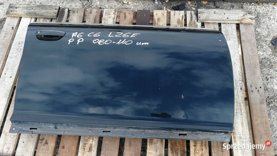 DRZWI PRAWY PRZÓD AUDI A6 C6 LZ6E 080110 UM Przystajń