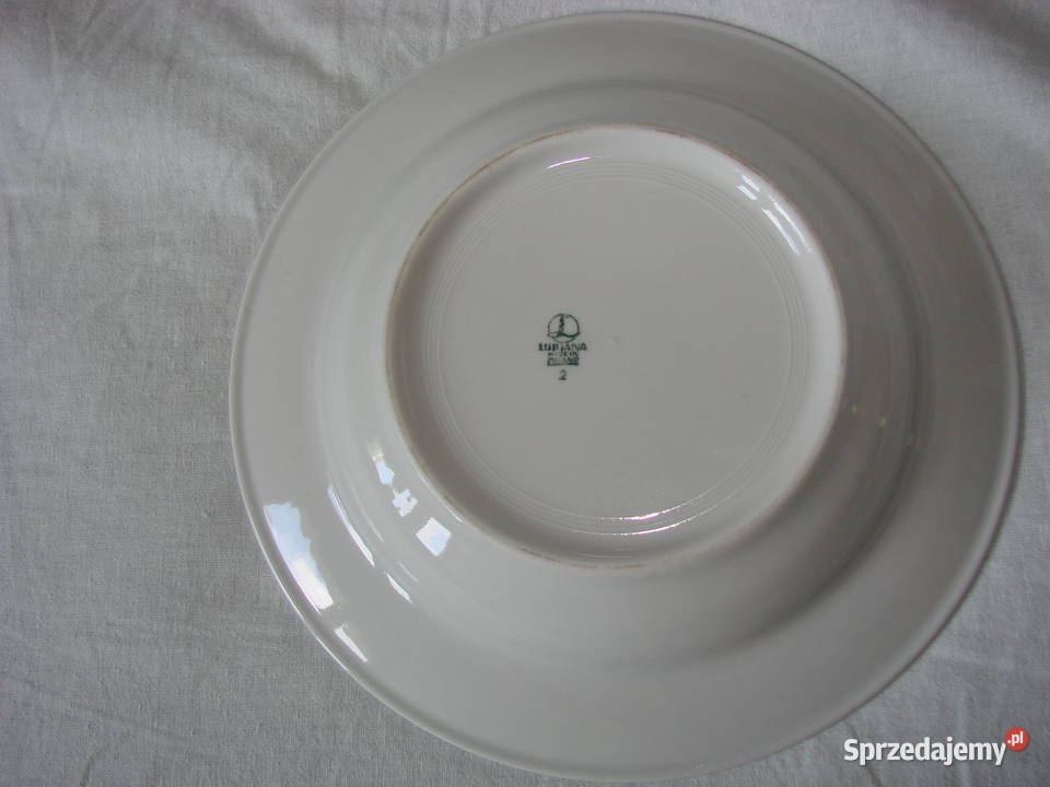 Kormoran talerz obiadowy Lubiana Porcelana i szkło Pruszcz Gdański