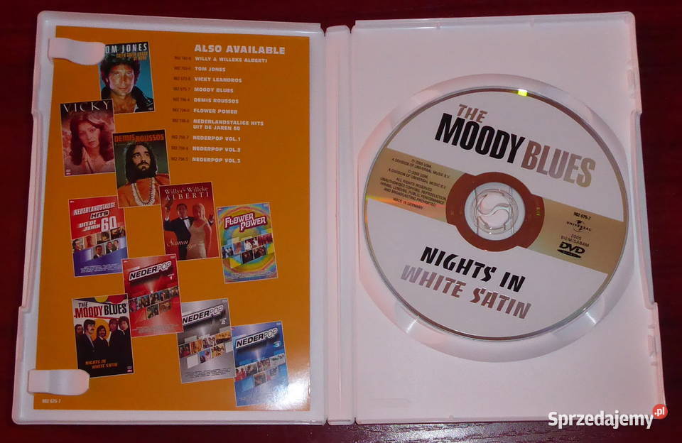 The Moody Blues NIGHTS IN WHITE SATIN DVD