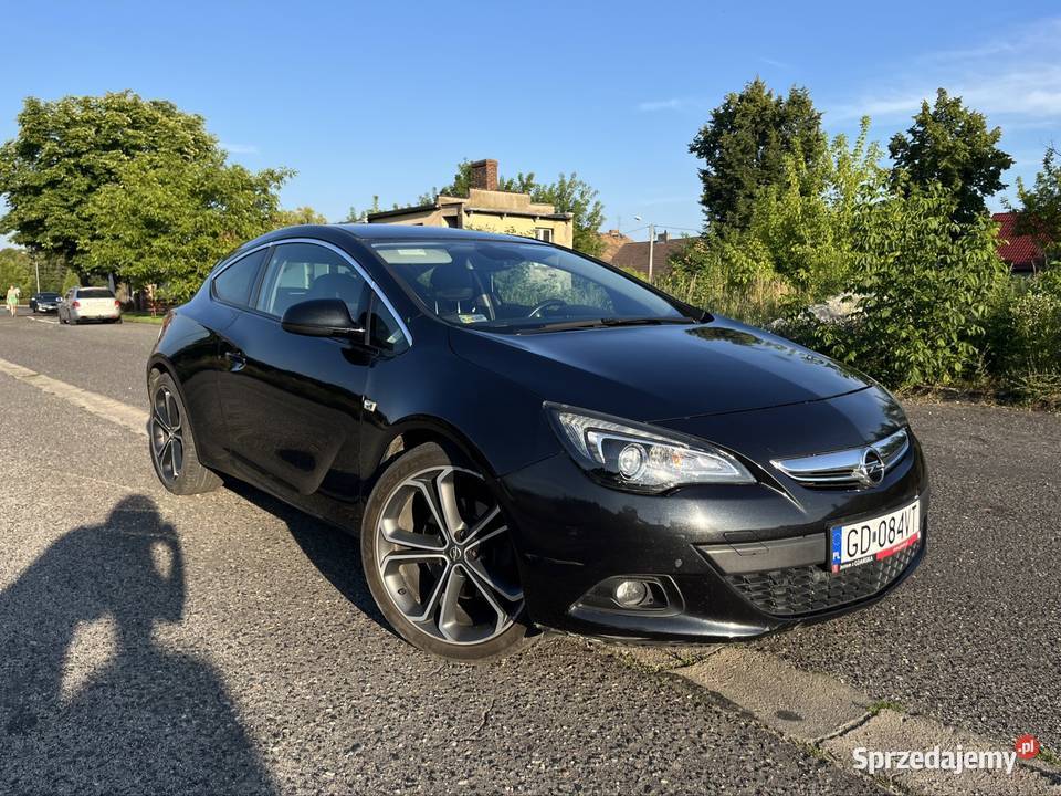 Opel Astra J GTC Black Edition 17 CDTI 131 2012 Krotoszyn sprzedam