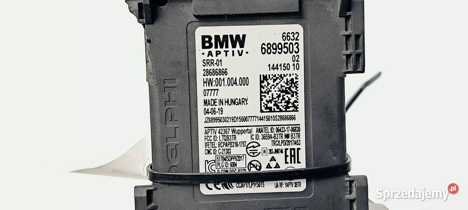 CZUJNIK BMW X4 M F98 ZMIANY PASA 6899503 Lipno