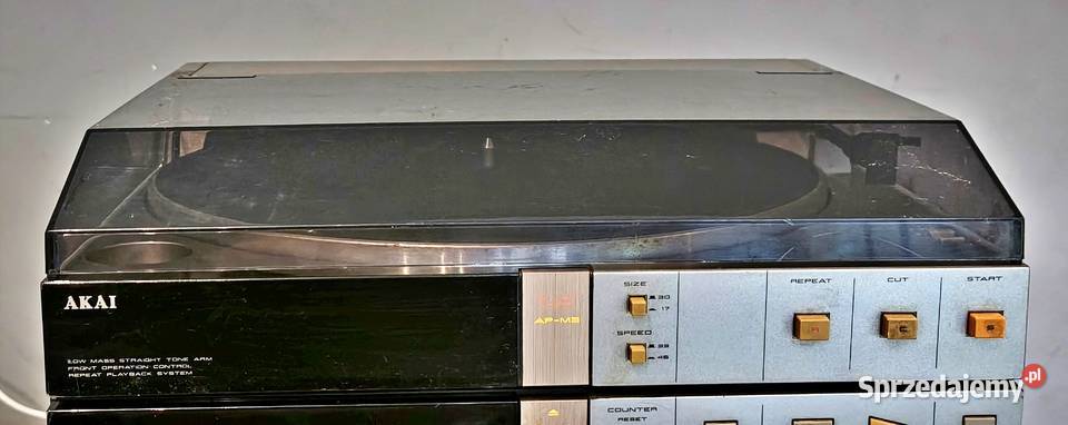 Akai APM3 gramofon vintage do wieży midi Piotrków Trybunalski sprzedam