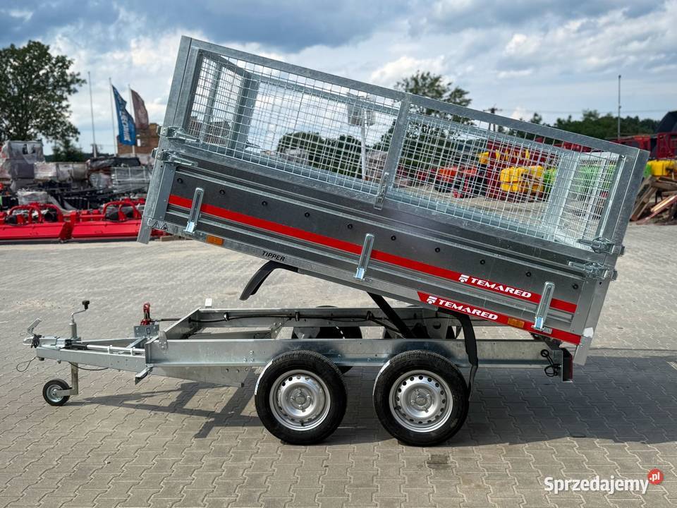 Przyczepa wywrotka TEMARED TIPPER 2515 dwuosiowa Cegielsko