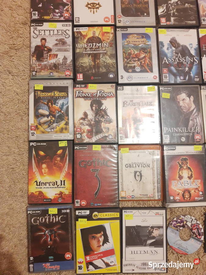 Gry dvd pc