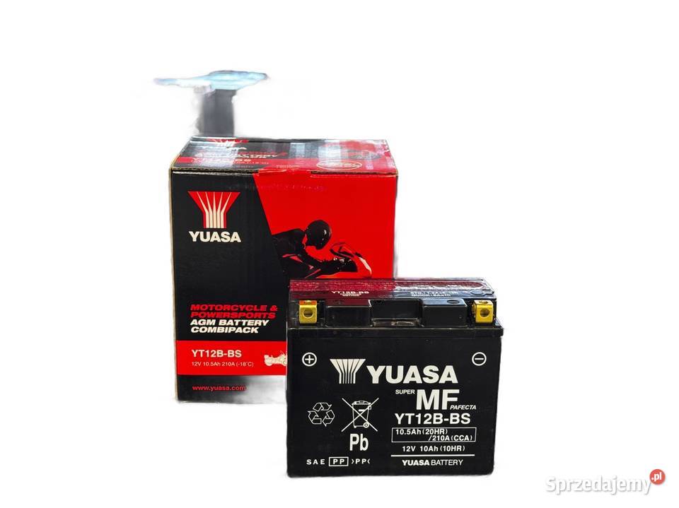 Akumulator YUASA 12V 105Ah 210A L YT12BBS Akumulatory Jelcz-Laskowice