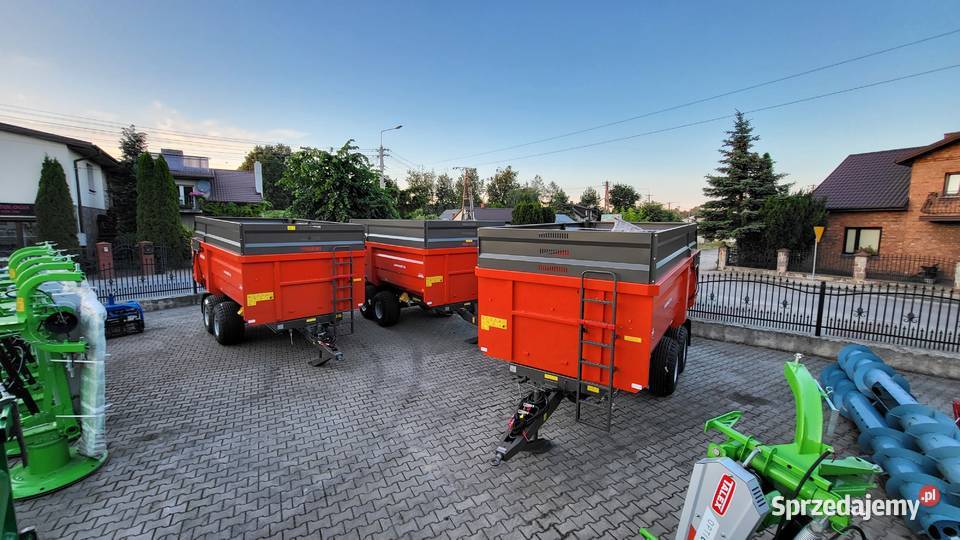 Przyczepa skorupowa tandem budowlana 10 TON Ursus mazowieckie Strzegowo sprzedam