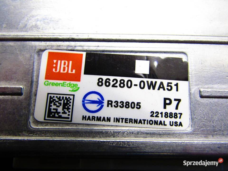 WZMACNIACZ JBL TOYOTA PRIUS III LIFT 862800WA51