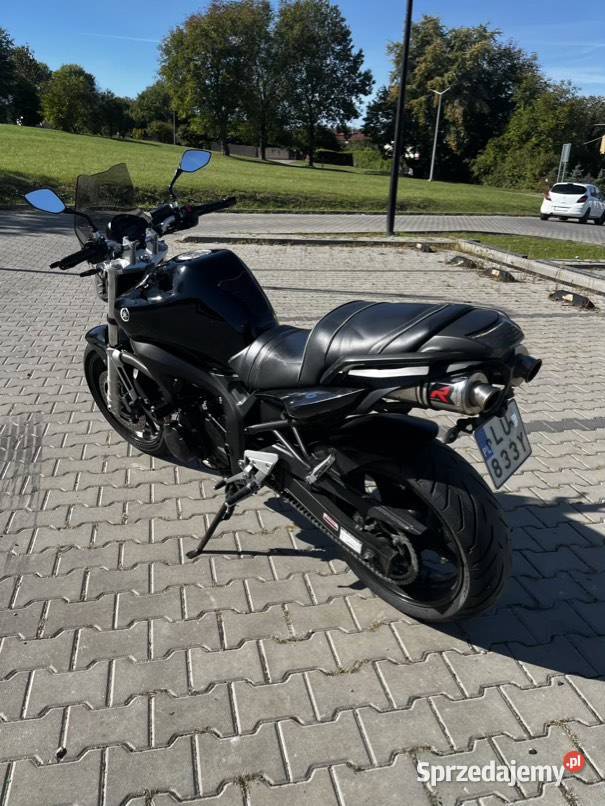 Yamaha fz6n black edition perła