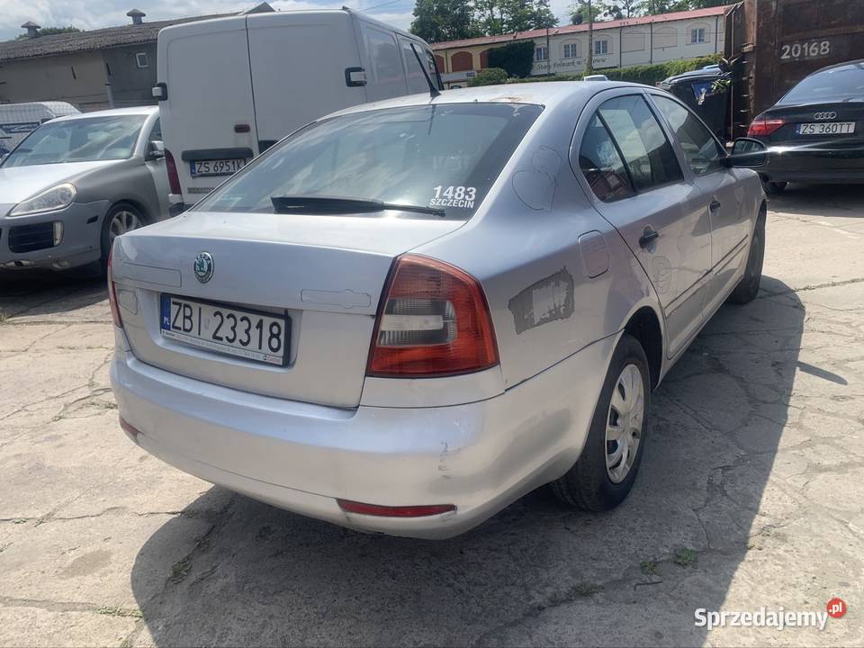 Skoda octavia 2 lift cala na części LA7W srebrna Szczecin