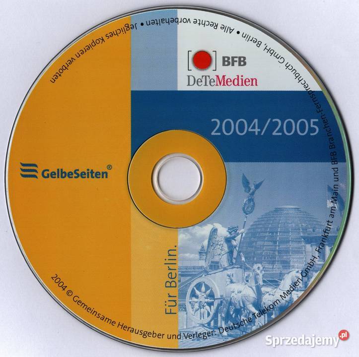 Fr BERLIN 20042005 PLAN MIASTA USŁUGI KSIĄŻKA zachodniopomorskie sprzedam