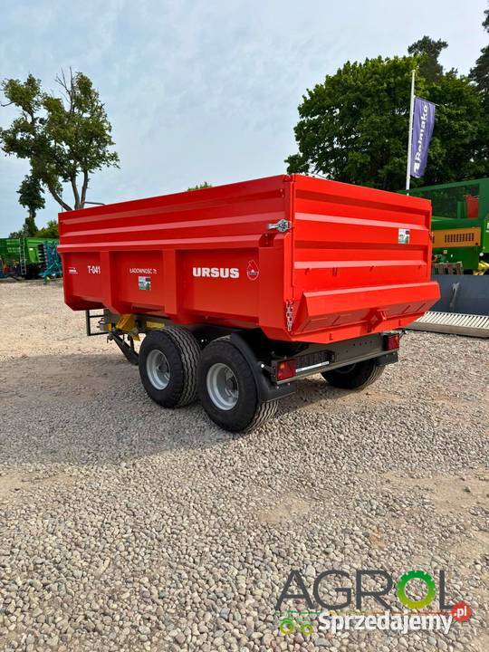 Przyczepa budowlana URSUS T 041 7t HARDOX Mława