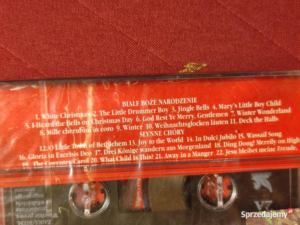 radosne boże narodzenie kaseta nowa w folii