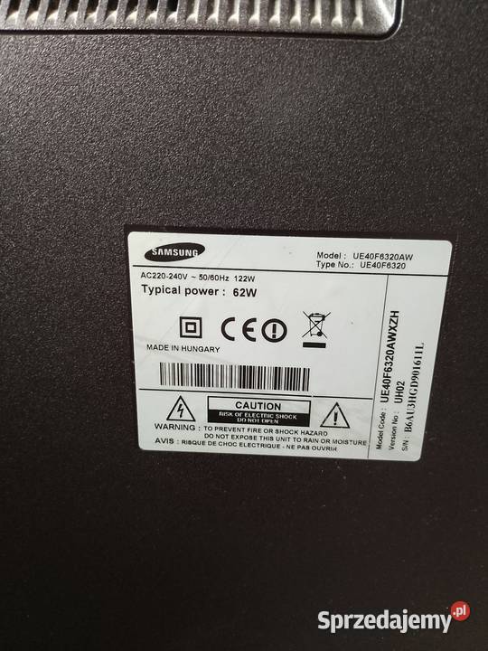 Sprzedam telewizor Samsung 40 Łowicz