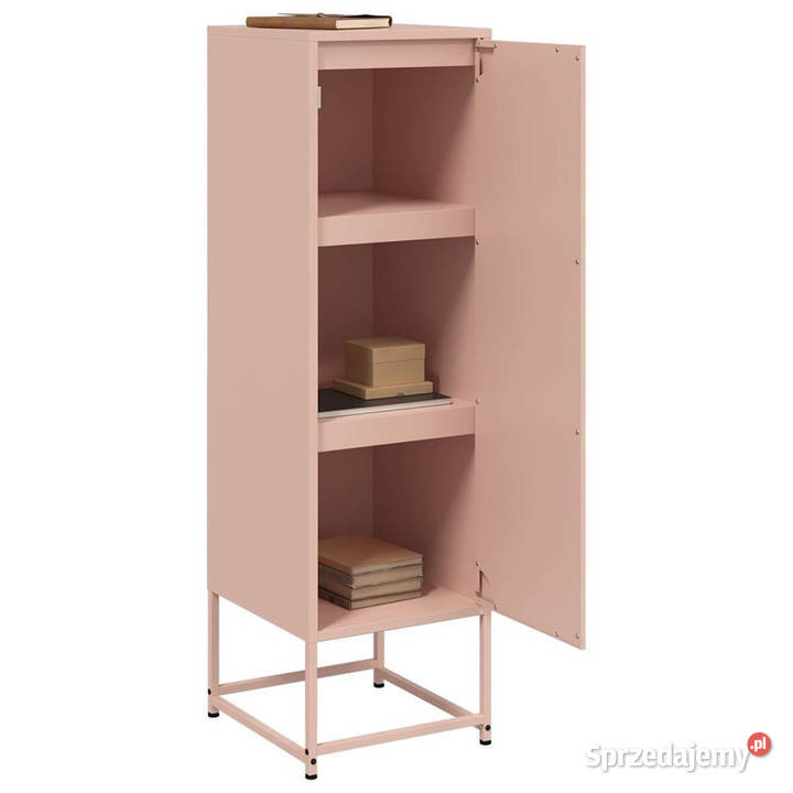 Szafka różowa 36x39x123 stal WM846525 Warszawa sprzedam
