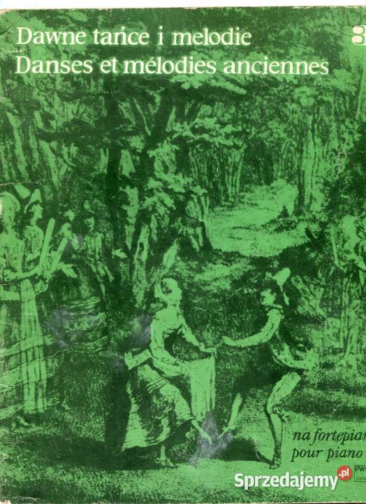 dawne tańce i melodie na fortepian 3 Jan Hoffman Szczecin