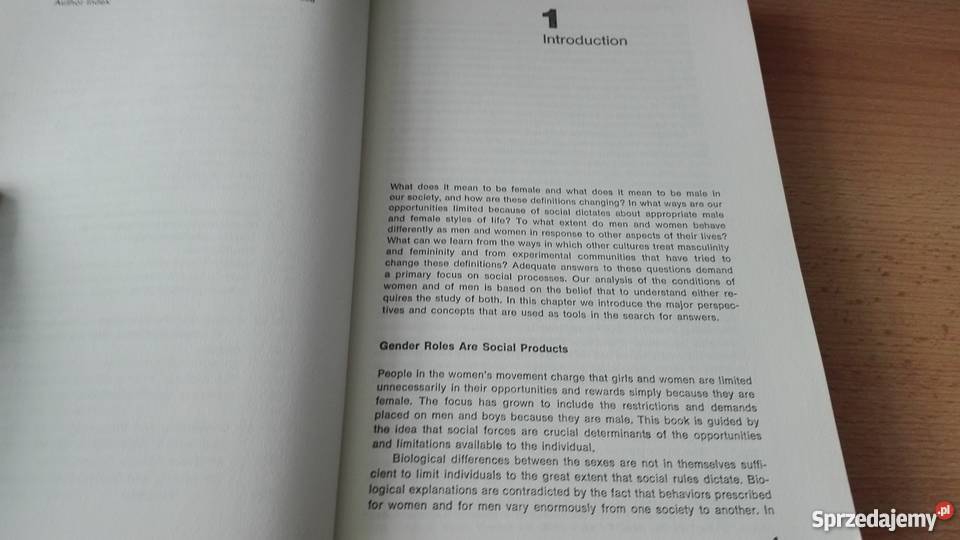 The sociology of gender Davidson Kramer Gordon Książki i Podręczniki Gdańsk sprzedam