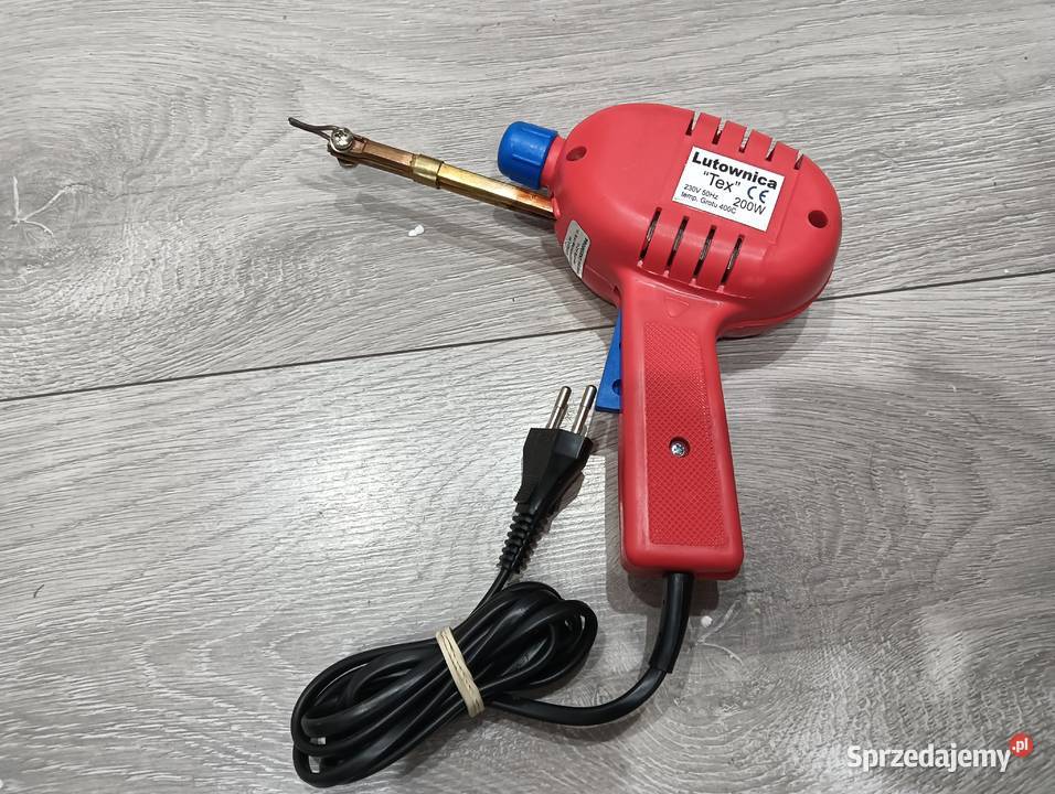 Lutownica Transformatorowa 200 W 230V mocno