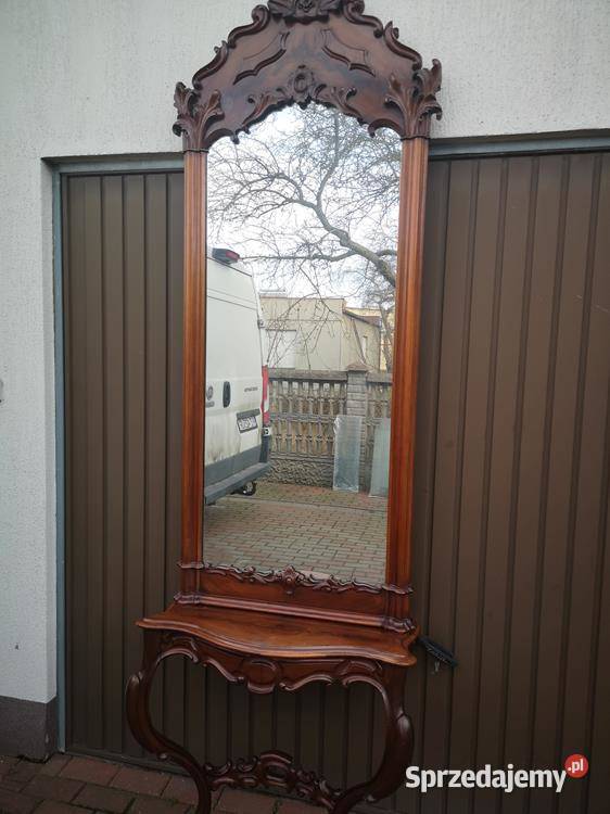 Duże Lustro Ludwik Filip Machoń XIX Wiek wielkopolskie
