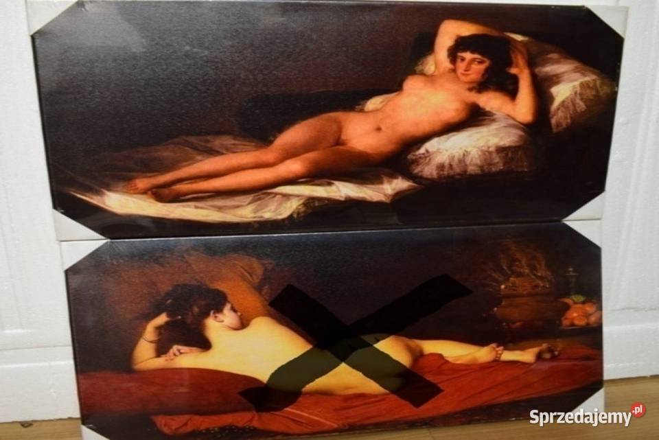 Akty kobiece w malarstwie Naga Maja Francis Goya Chełmno