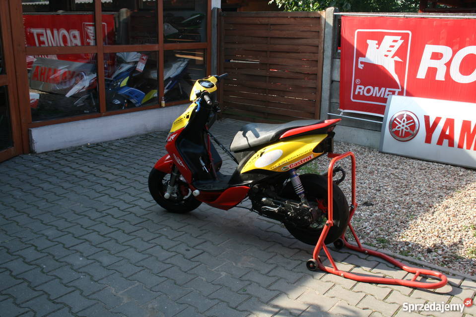 Yamaha JOG RR Sport na Tor Rama Owiewki Yamaha Kościan