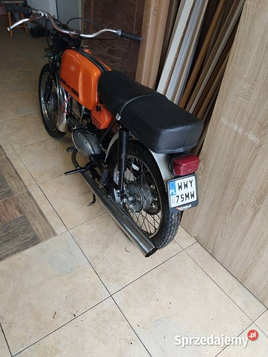 Jawa Mustang zarejestrowana