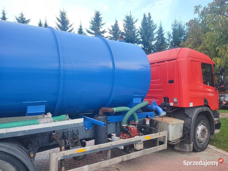 Wóz asenizacyjny Scania P94 9000cm3 Łomża