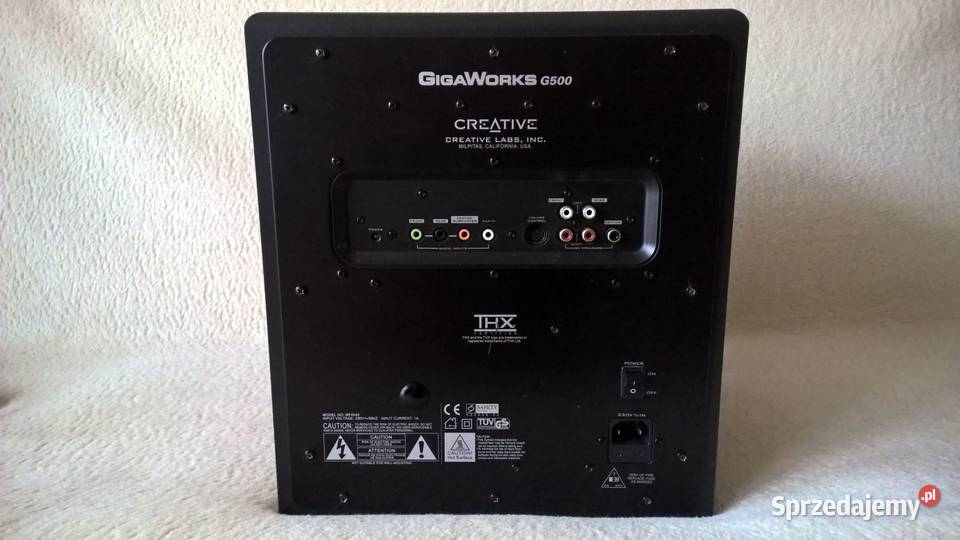 Głośniki Creative GigaWorks G500 51 Sound Audio łódzkie sprzedam