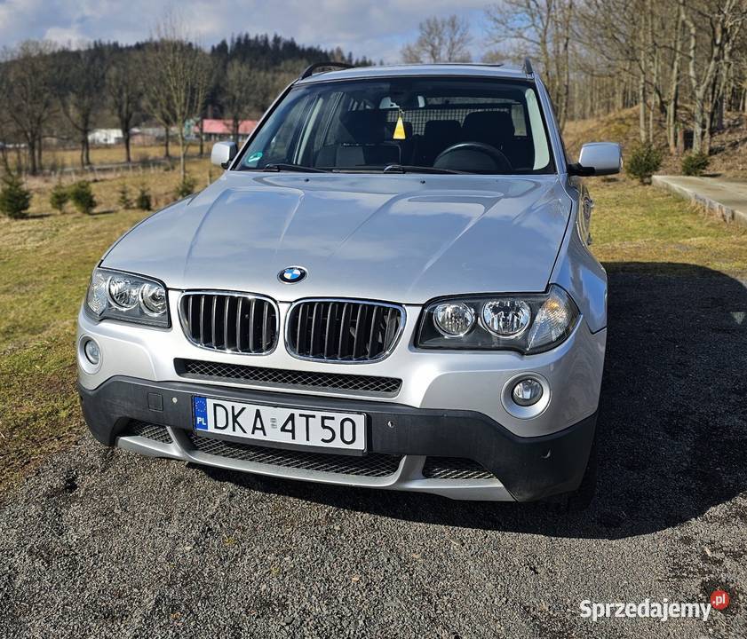 Bmw X3 e83 20benzyna 2008 zarejestrowane nieuszkodzony