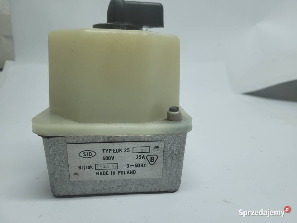 Przełącznik krzywkowy 25A Barczewo