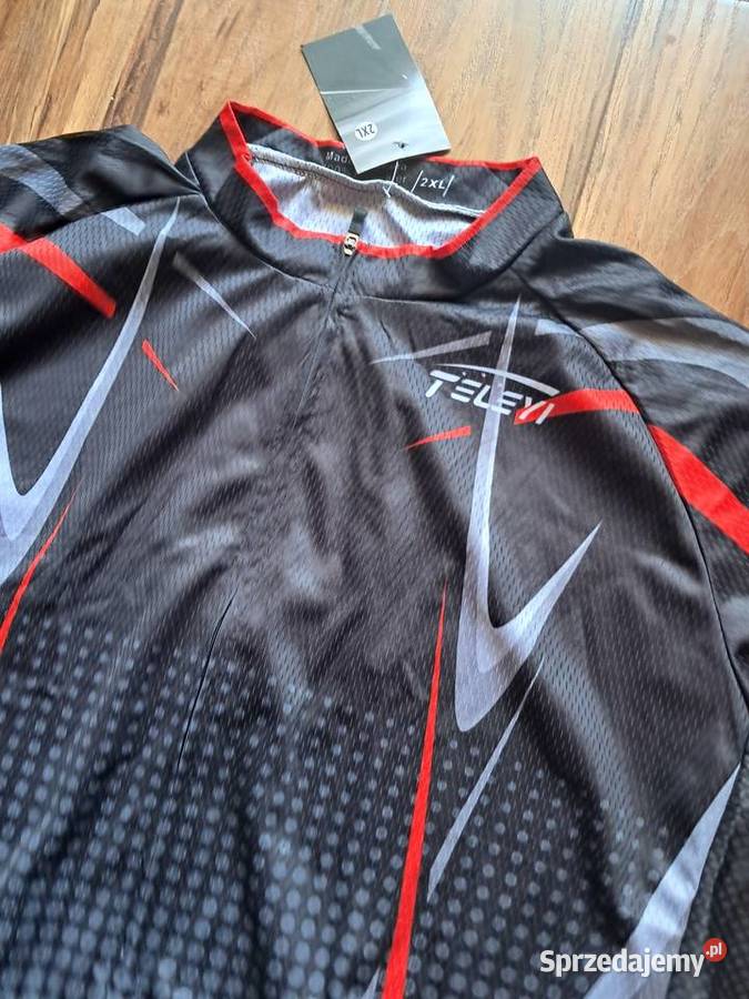 nowy strój na rower rozmiar z metki 2XL ale to Odzież sportowa Odzież sportowa Sandomierz