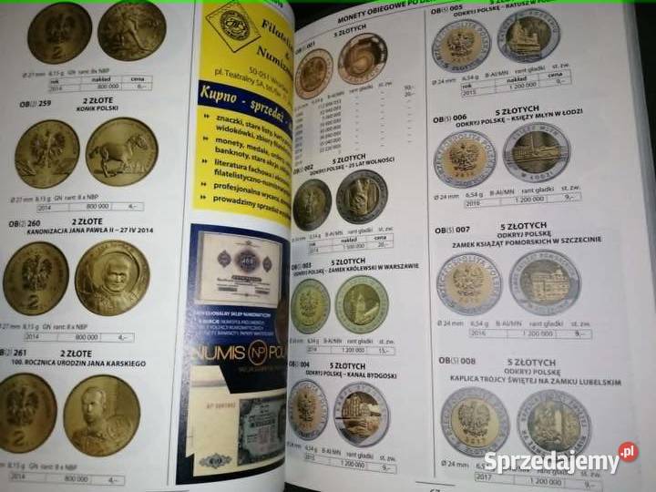 Katalog Monet Polskich FISCHER 2020r