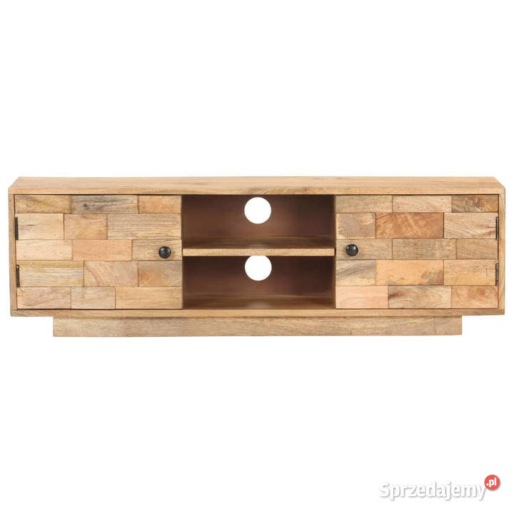 Szafka pod TV 116x30x35 lite drewno mango Warszawa
