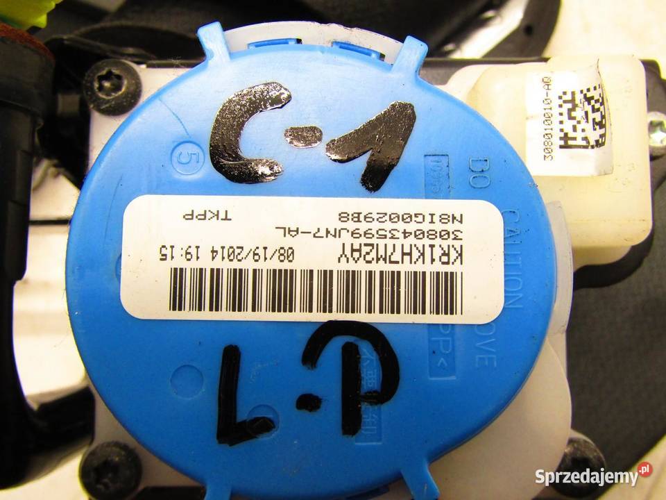 PAS BEZPIECZEŃSTWA LEWY PRZÓD PRZEDNI CITROEN C1 Motoryzacja sprzedam