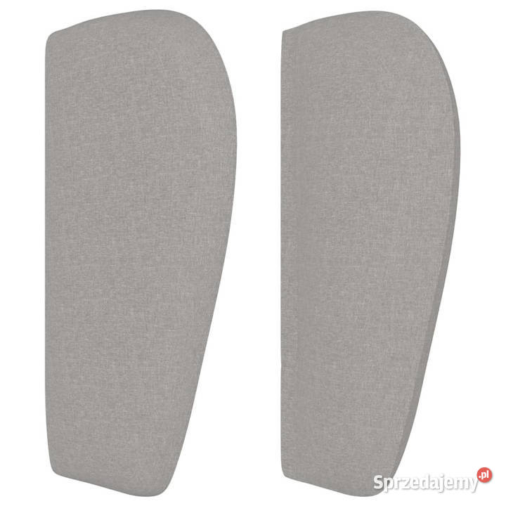 Zagłówek uszak jasnoszary 93x23x7888 tkanina Warszawa sprzedam