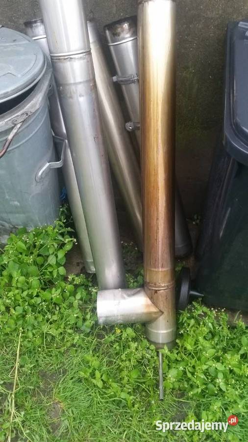 Piec koza zestaw z kominem Robakowo sprzedam