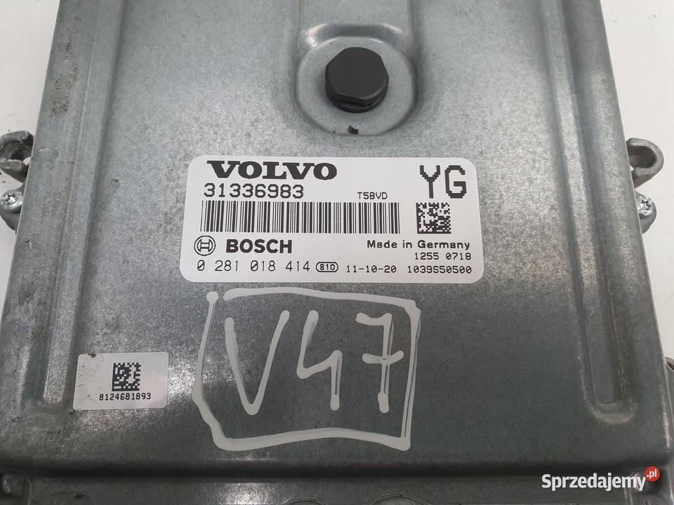 Volvo V40 II 20 D3 STEROWNIK SILNIKA komputer Janów sprzedam