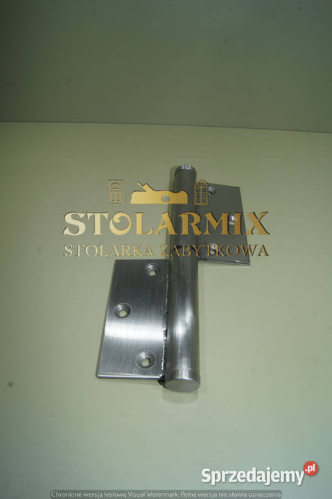 Zawias do starych drzwi bezprzylgowych ZBP 36P