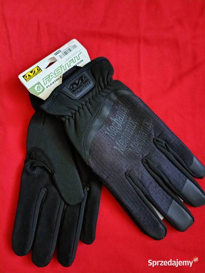 Rękawice Mechanix Wear FastFit czarne rozmiar