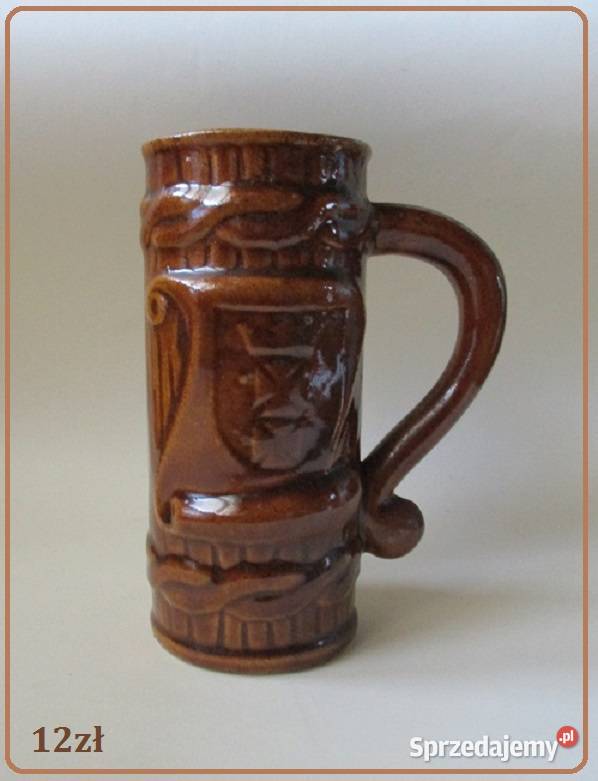 Zestaw ceramiczny ciemna kamionka bułgarska Łódź