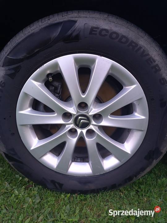 Sprzedam felgi aluminiowe z citroena C5 z Piła