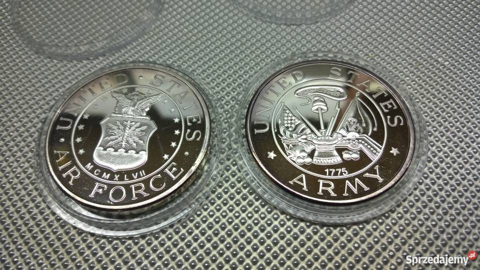 medale USA x 2 sztuki LUSTRO Warszawa
