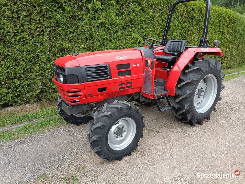 KIOTI DK50 4x4 50 nie kubota iseki yanmar ursus Ciągniki Zator