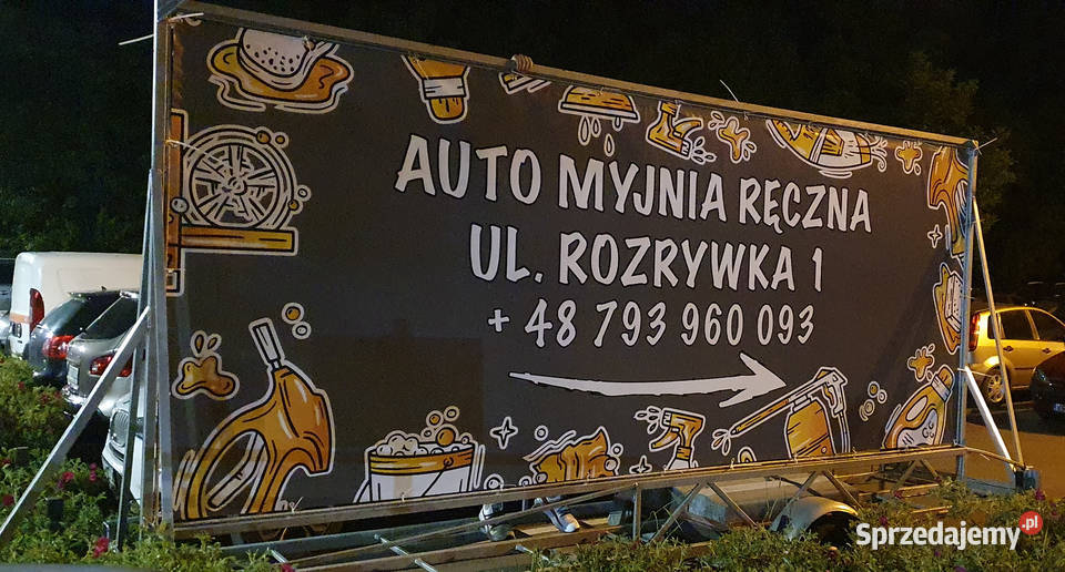 Wynajem przyczep przyczepka lekka ciężarowa na Kraków